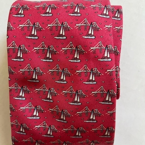 Vineyard Vines Michael Hayes Sailboat Tie - Picture 8 of 8